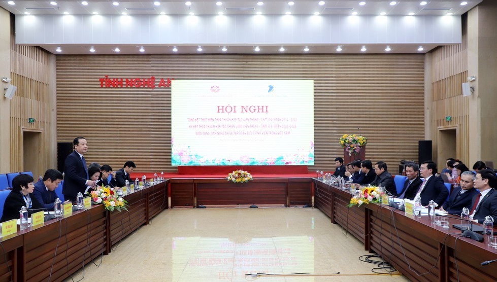 UBND tỉnh Nghệ An và Tập đoàn Bưu chính Viễn thông Việt Nam ký Thỏa thuận hợp tác chiến lược giai đoạn 2020-2025 UBND tỉnh Nghệ An và Tập đoàn Bưu chính Viễn thông Việt Nam ký Thỏa thuận hợp tác chiến lược giai đoạn 2020-2025